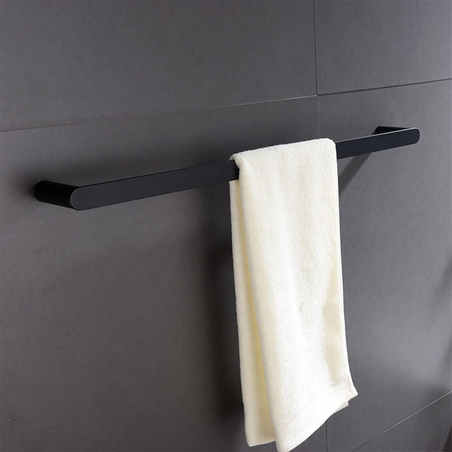 Devario Premio Single Towel Rail Round -60cm