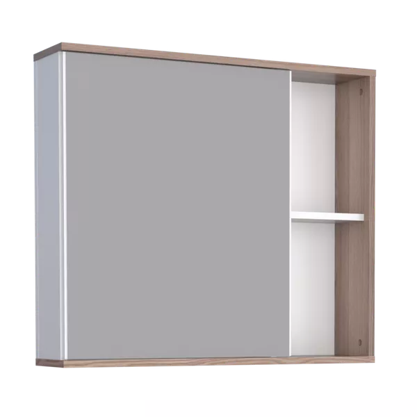 Caeté Wooden Bathroom Mirror