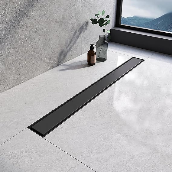 Devario Premio Shower Channel Solid Plate - 90cm