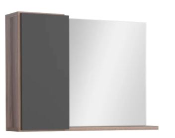 Alto 360 Wooden Bathroom Cabinet With Mirror