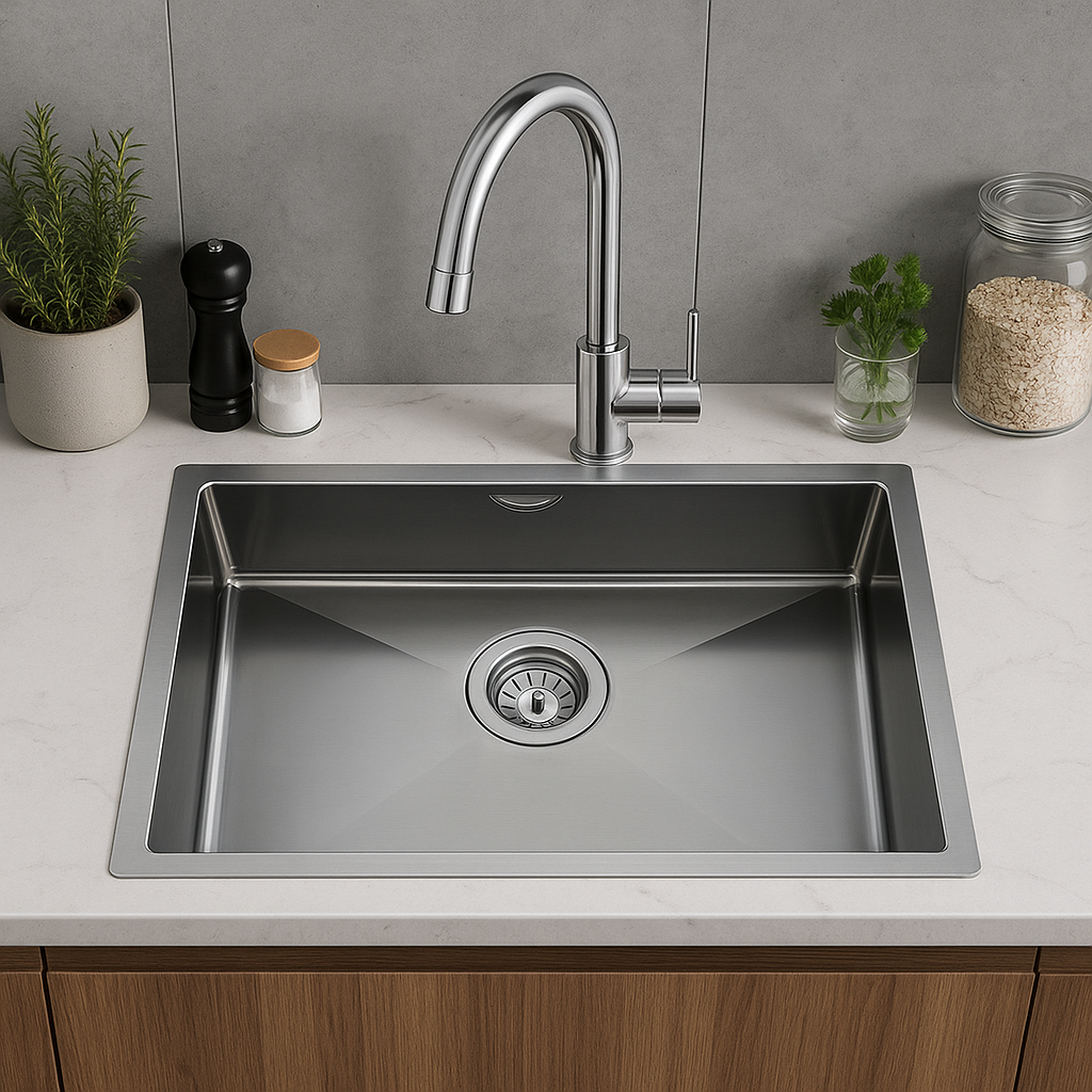 Sillago Gliceria Handmade Single Bowl Kitchen Sink