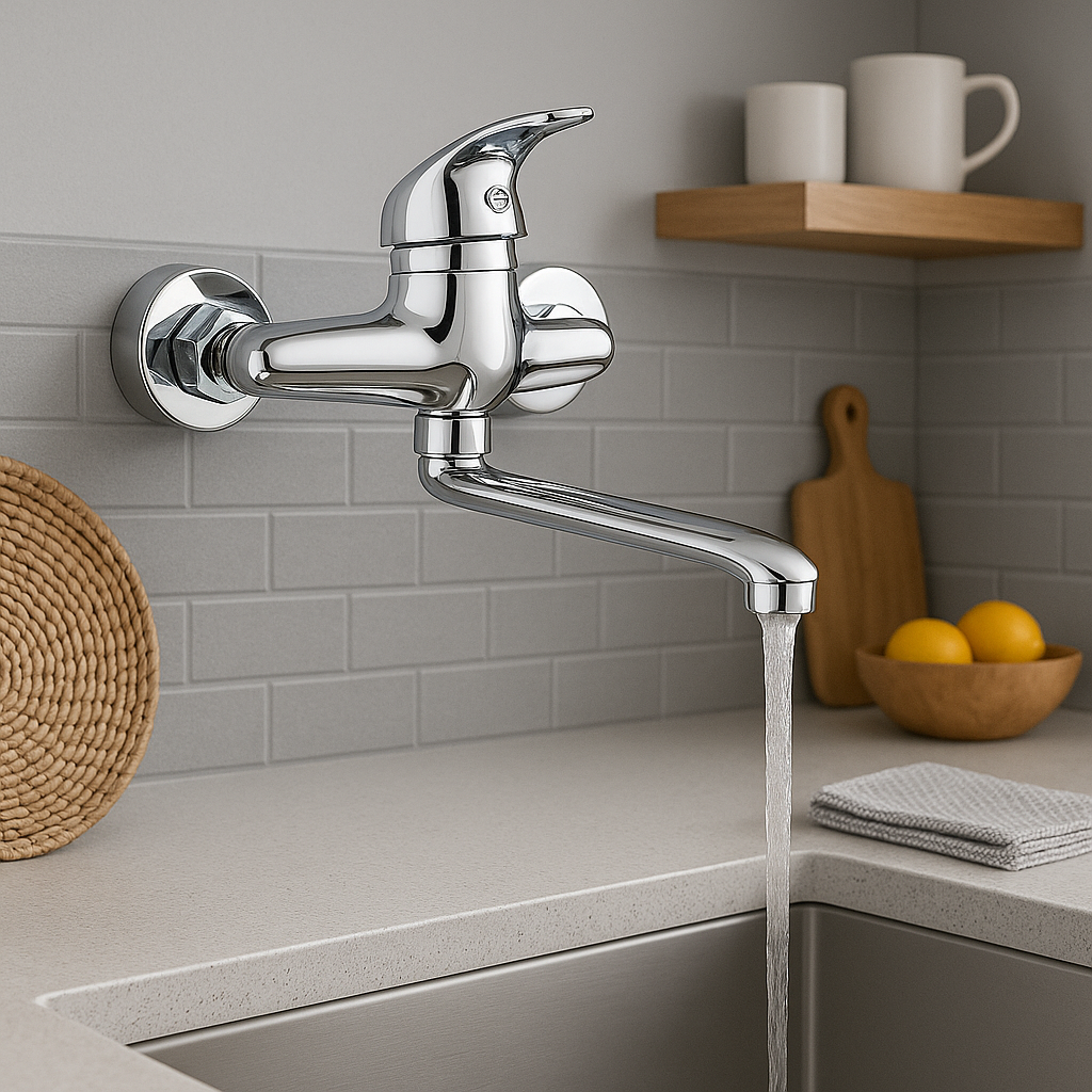 Riova Kitchen Mixer Wall Type