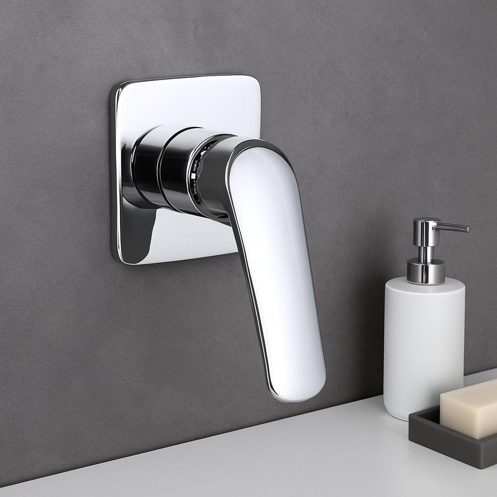 Fabro Single Wall Basin Mixer