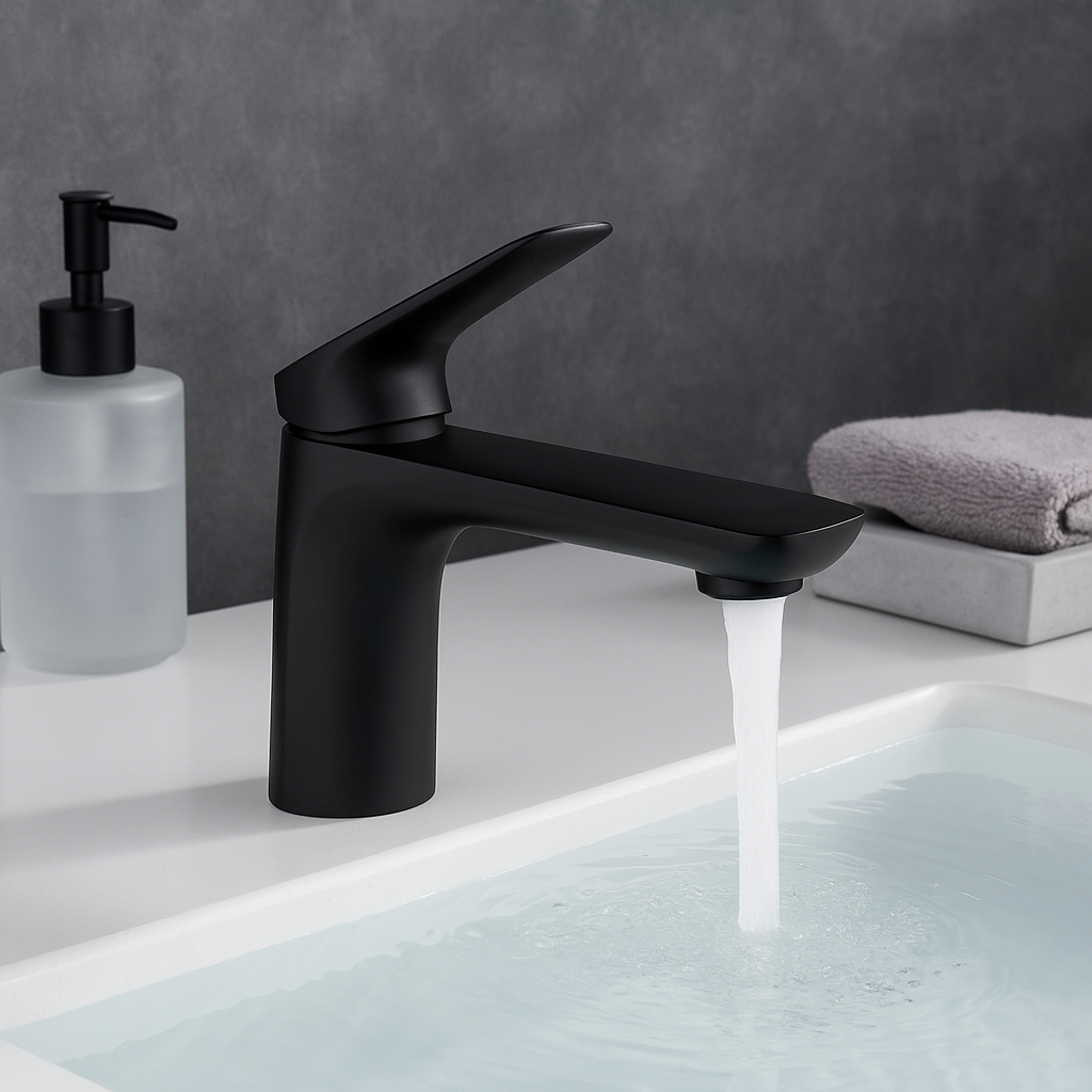 Fabro Basin Mixer Brass