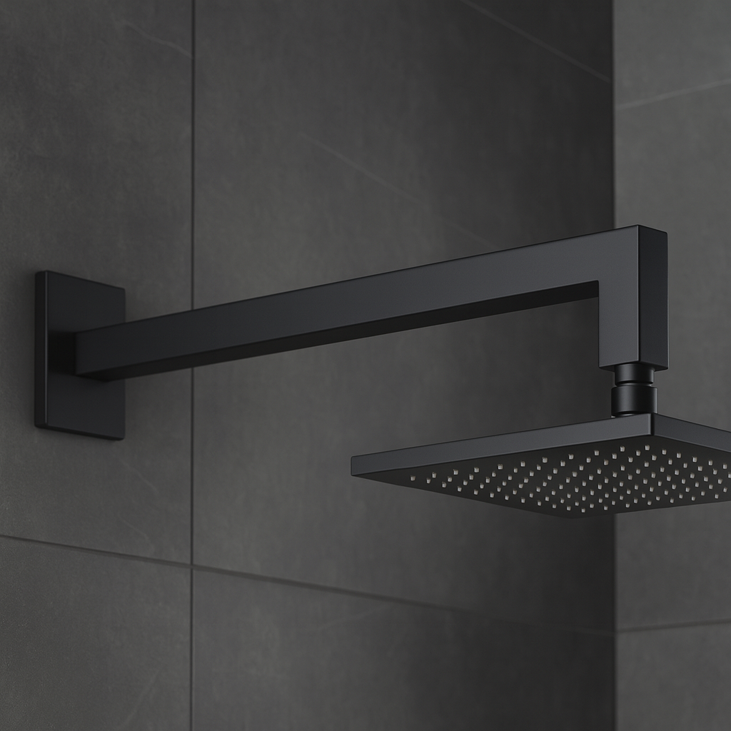 Devario Gia Shower Arm Square 40cm - Black