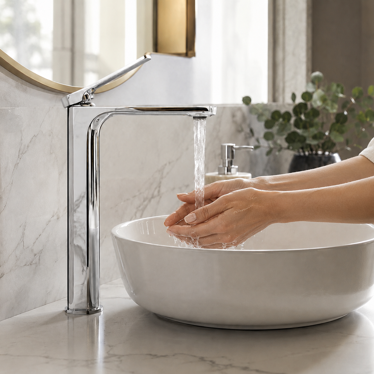 Verona Basin Mixer Premio - Tall