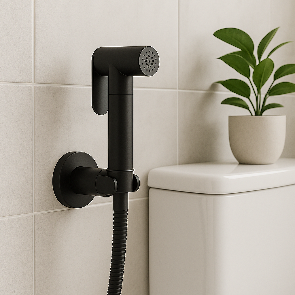 Devario Premio Shattaf Sprayer Round Brass