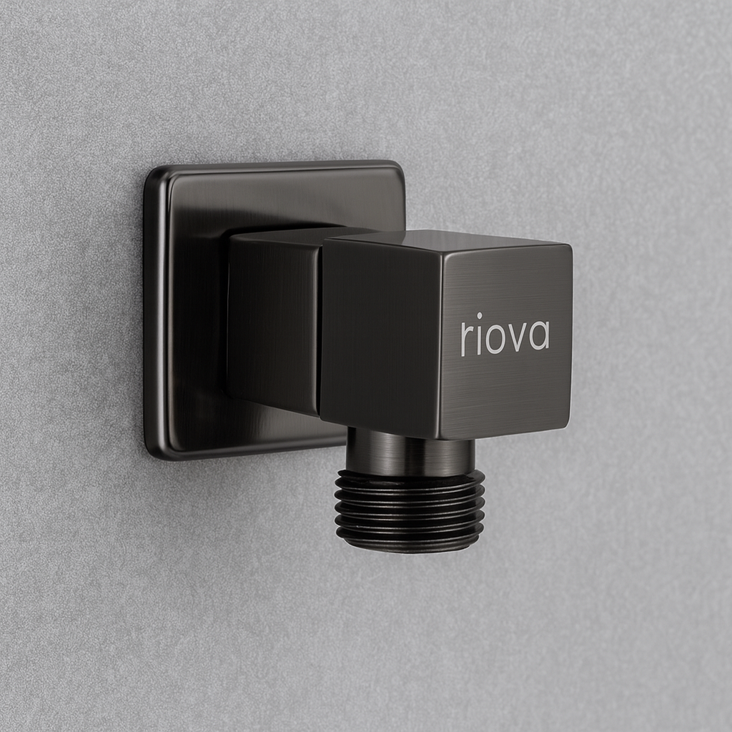 Riova Angle Valve Square Brass
