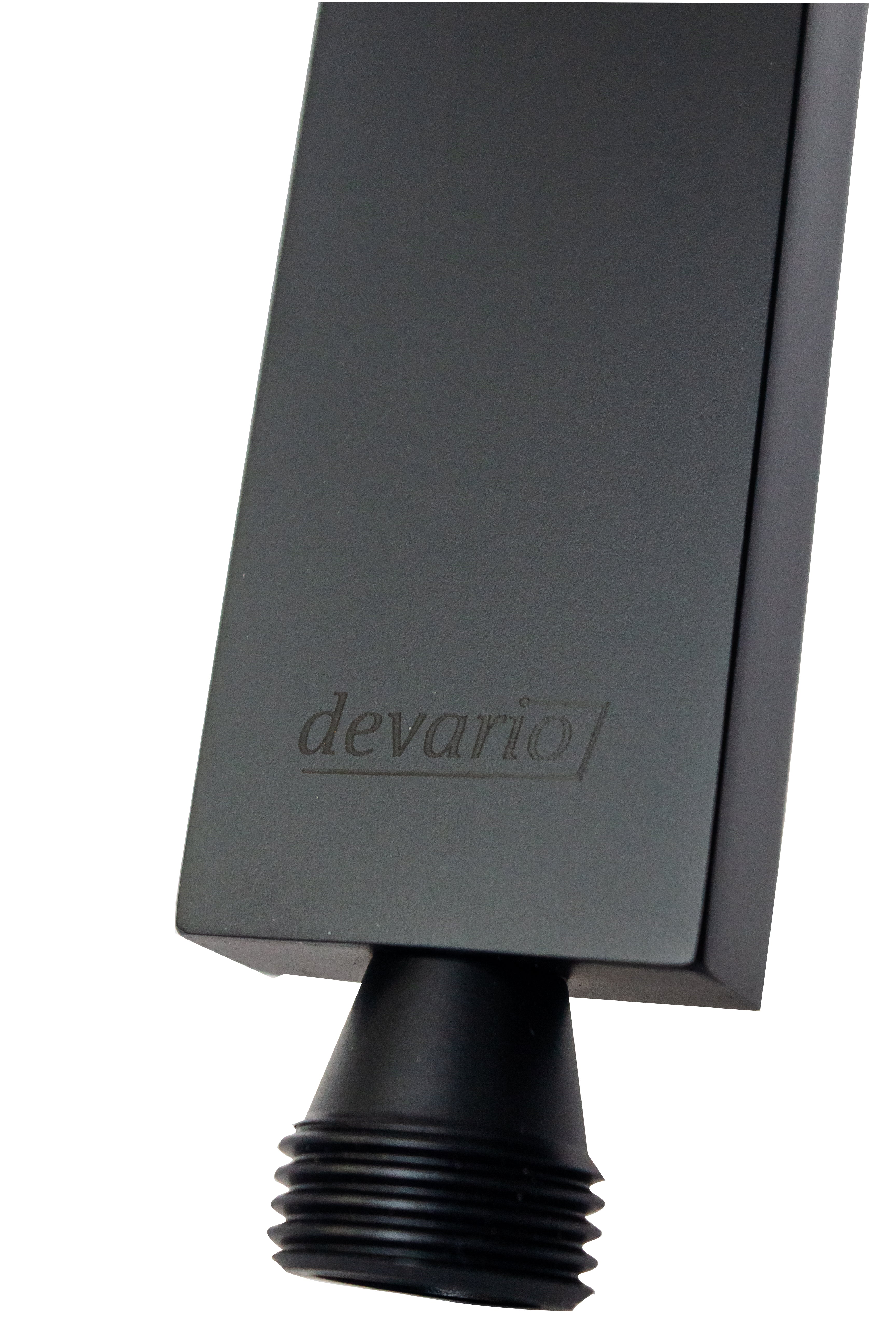 Devario Premio Hand Shower Square Curved Brass