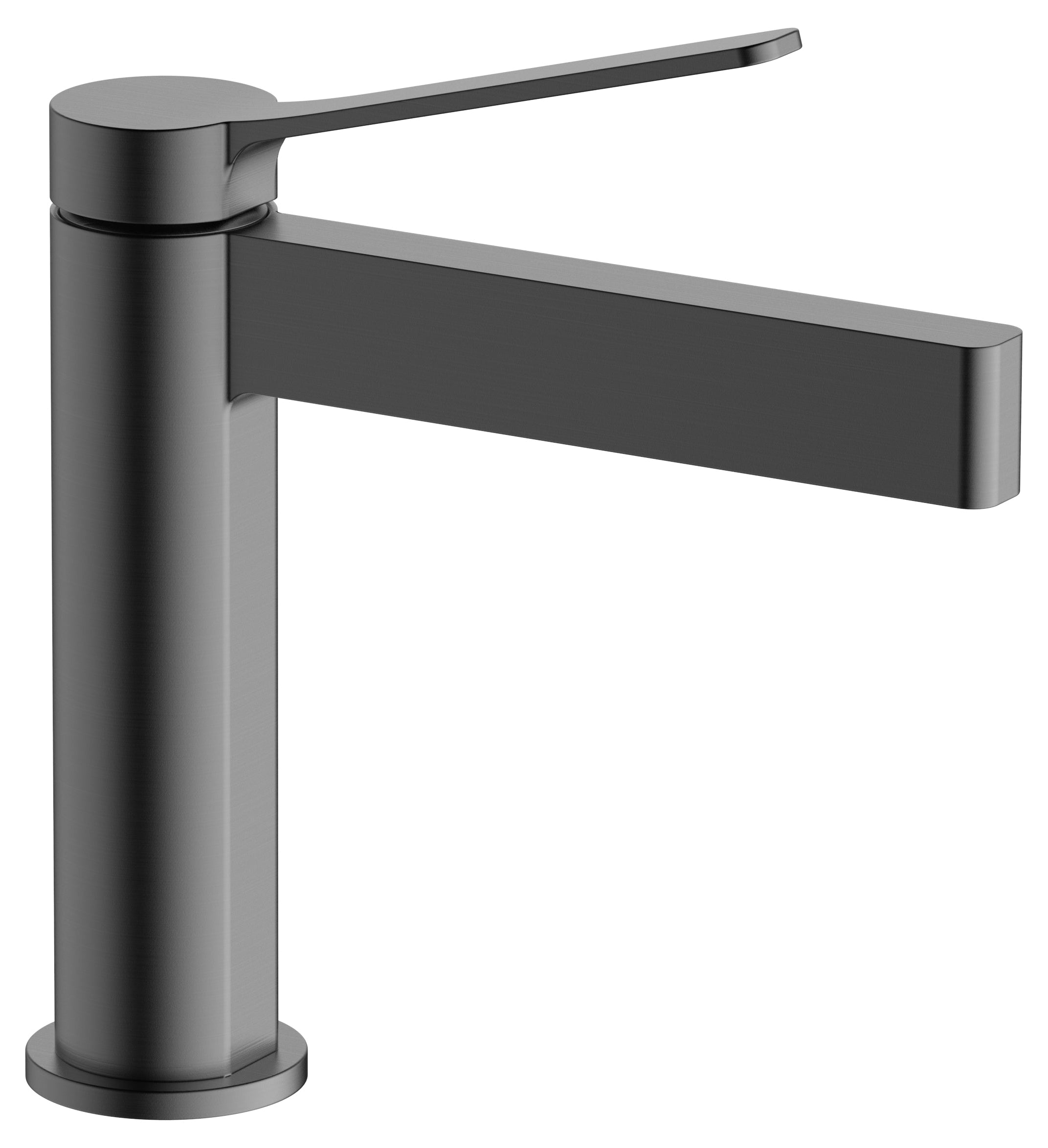 Novara Basin Mixer Brass