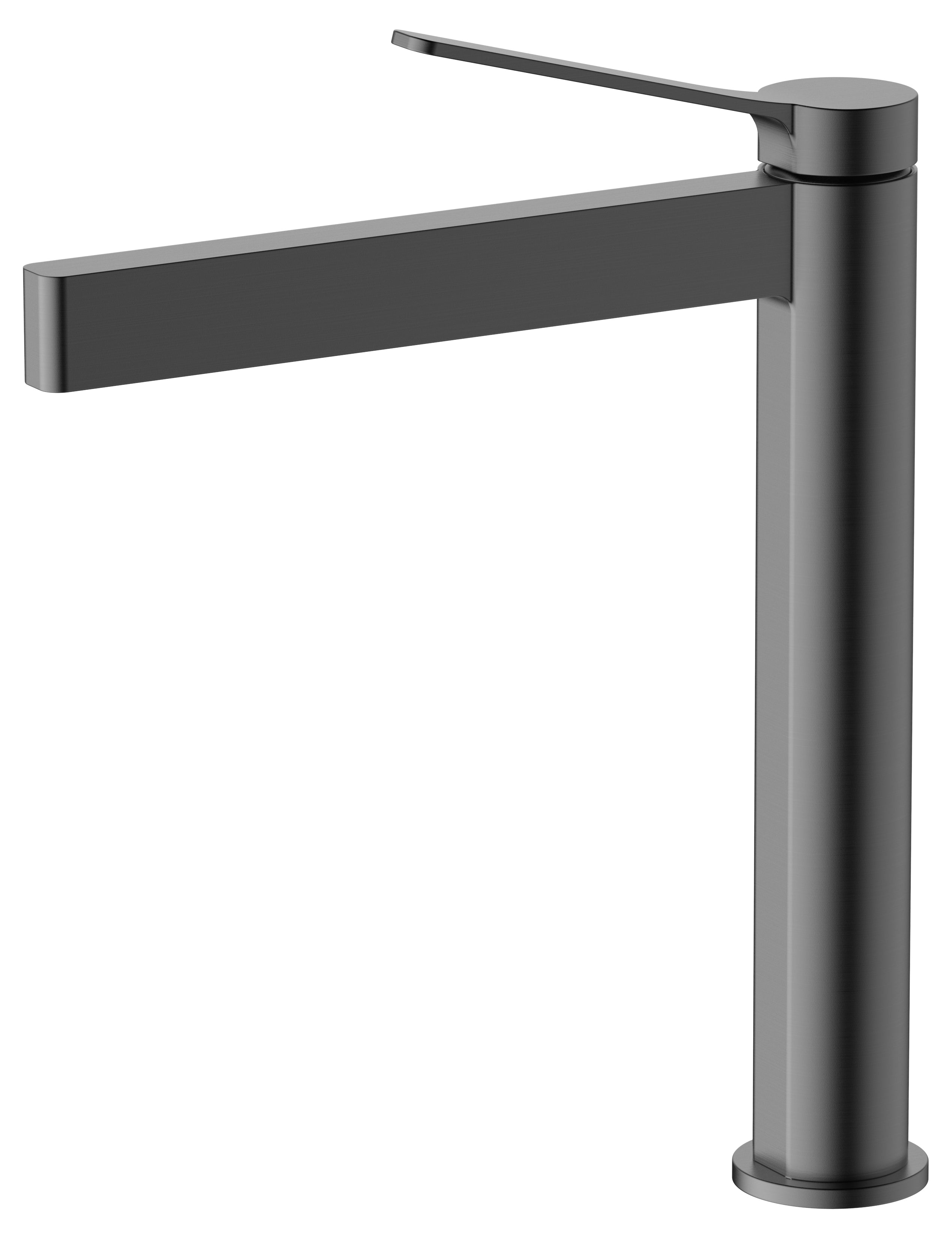 Novara Tall Basin Mixer Brass