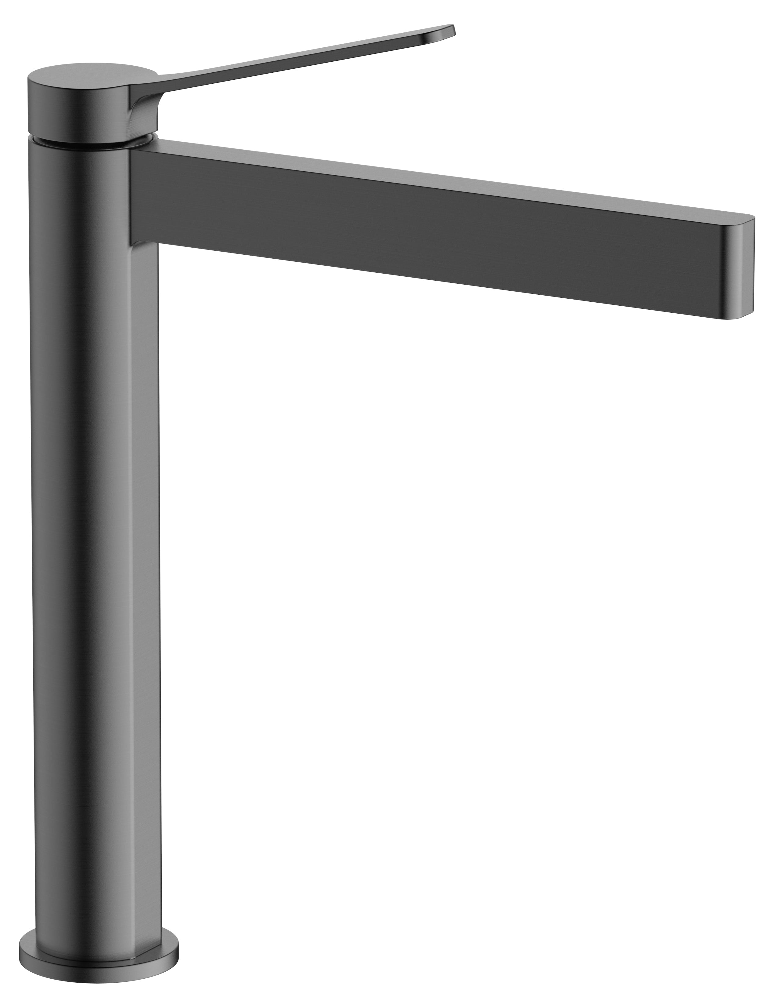 Novara Tall Basin Mixer Brass