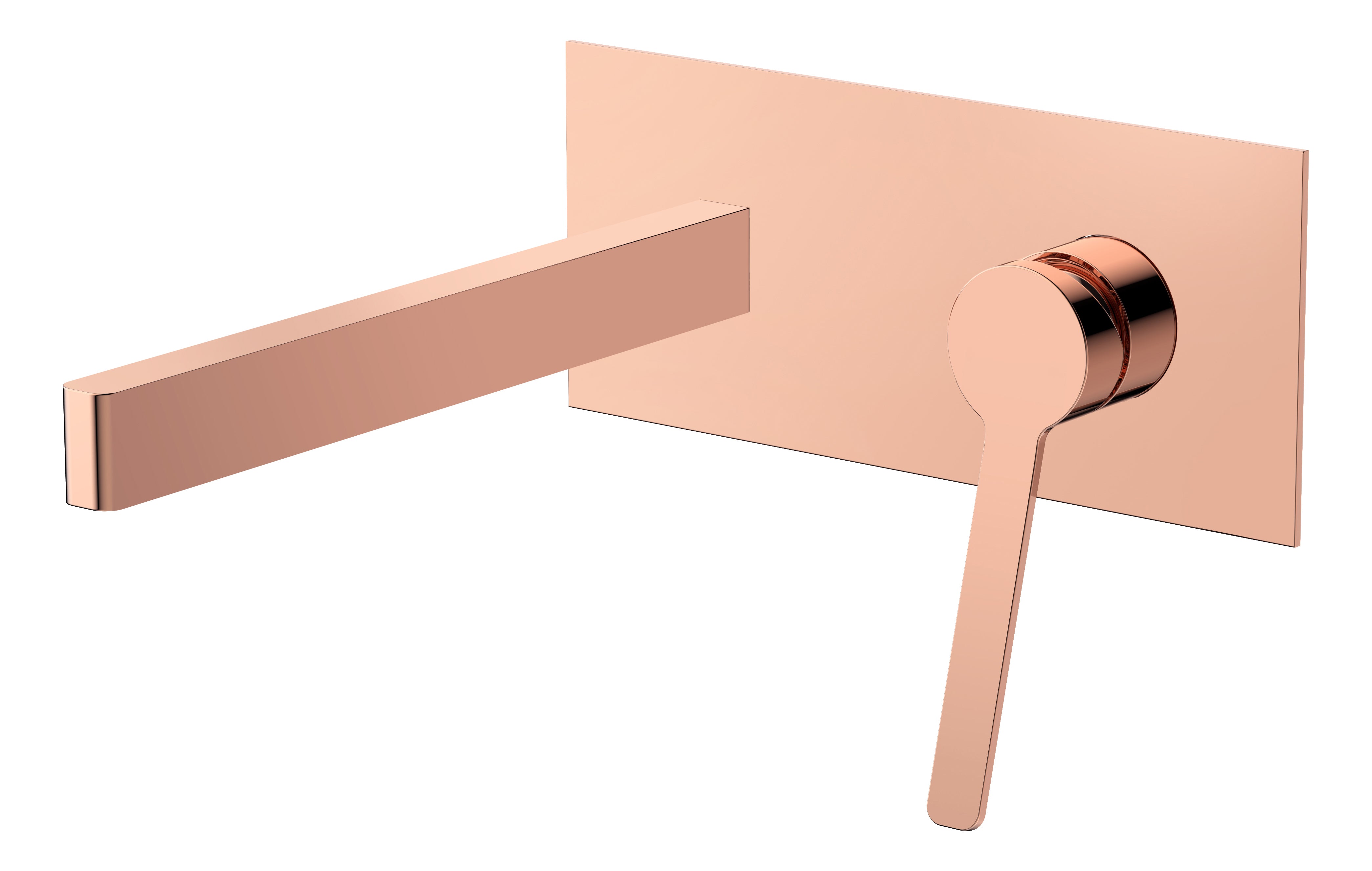 Novara Wall Basin Mixer Brass