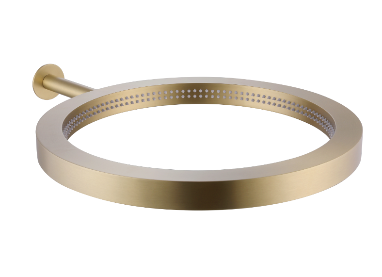 Mercutio Ring Hollow Shape Stainless Steel Shower Head