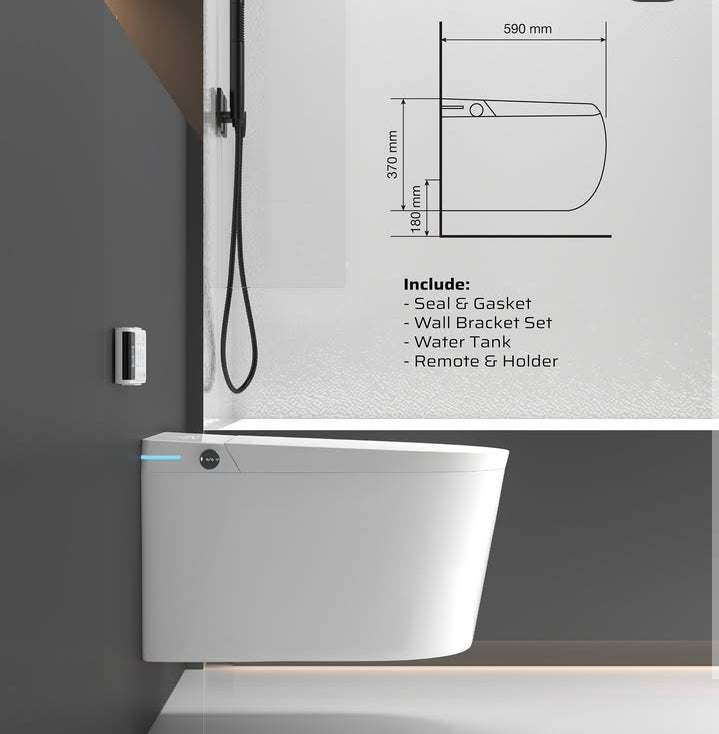 Siren Wall-hung Intelligent Toilet