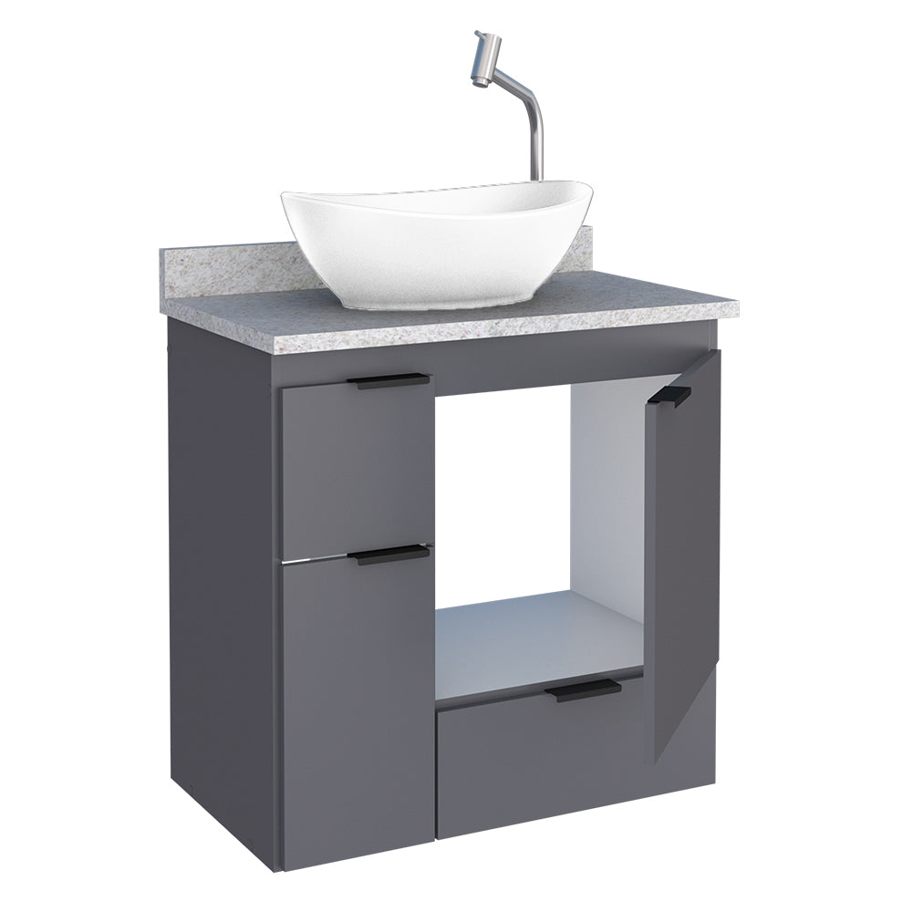 Orquidea 60 wooden bathroom Vanity- Bali Basin