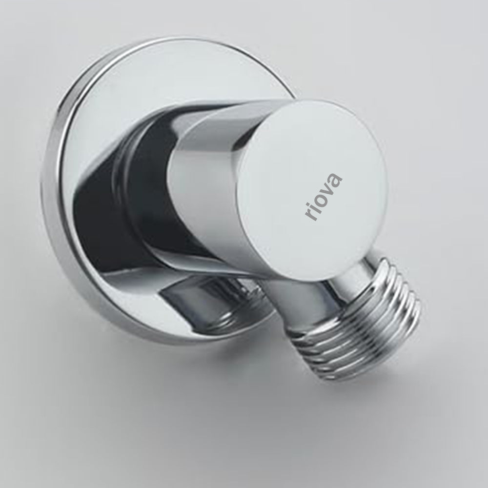Riova Round Outlet Brass