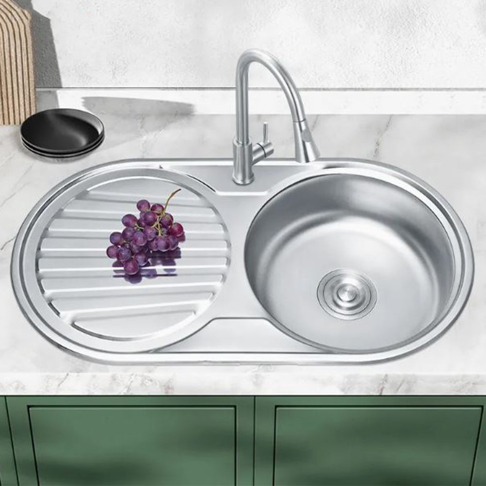 Collette Single Bowl Stainless Steel Kitchen Sink