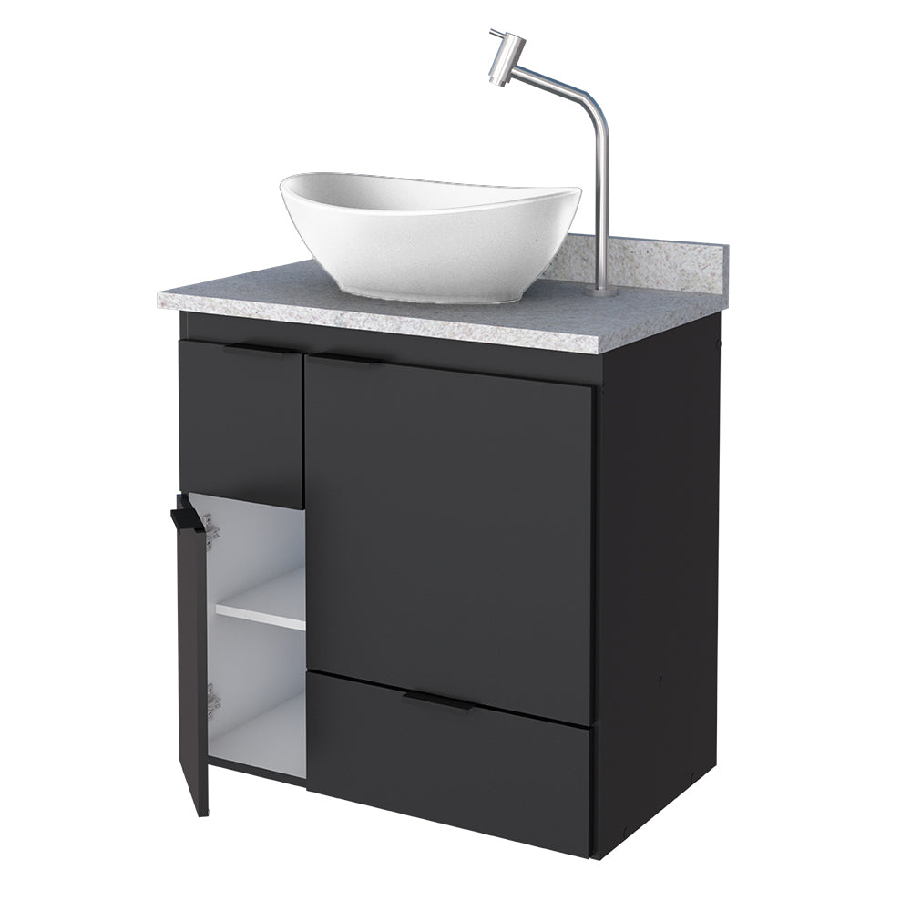 Orquidea 60 wooden bathroom Vanity- Bali Basin