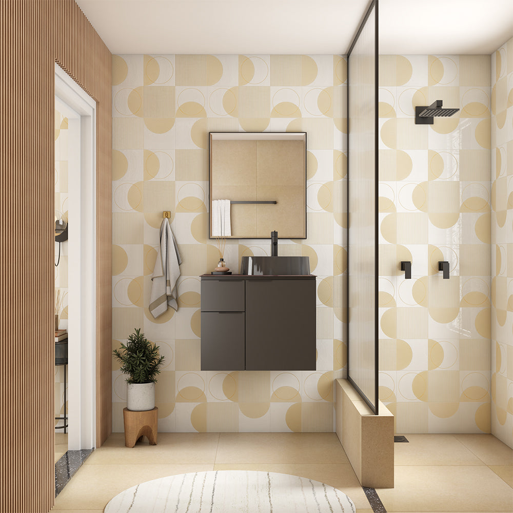 Figo Steel Bathroom Vanity With Duna Basin