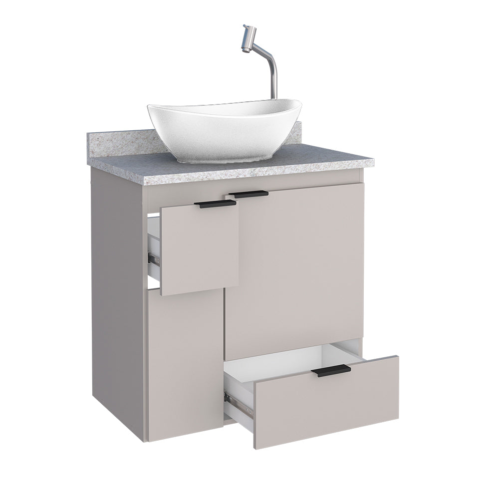 Orquidea 60 wooden bathroom Vanity- Bali Basin