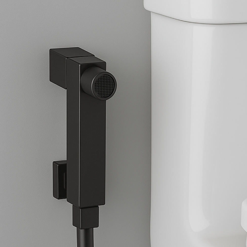 Riova Square Spout With Valve Brass