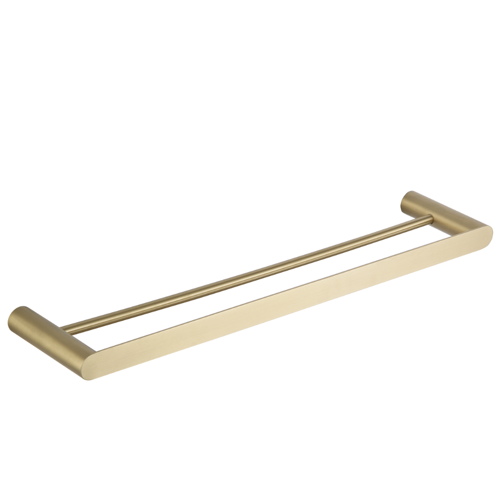 Devario Premio Double Towel Rail Round