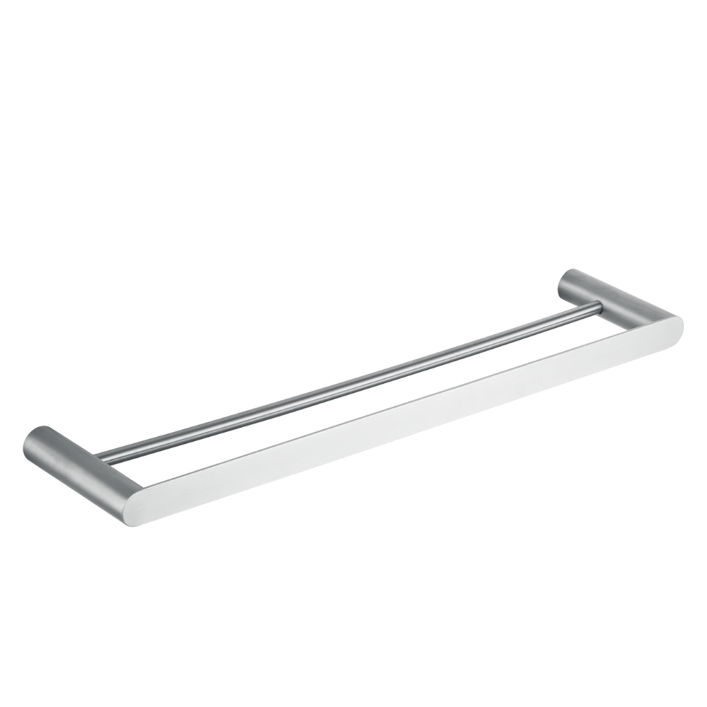 Devario Premio Double Towel Rail Round