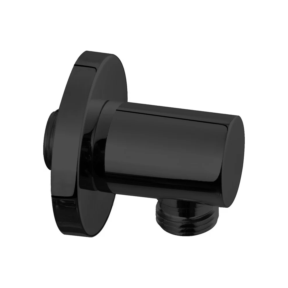 Devario Premio Shower Outlet Elbow Round Brass