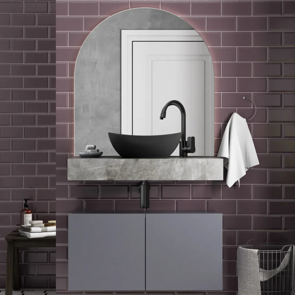 Peri 80cm Porcelain Sink Countertop