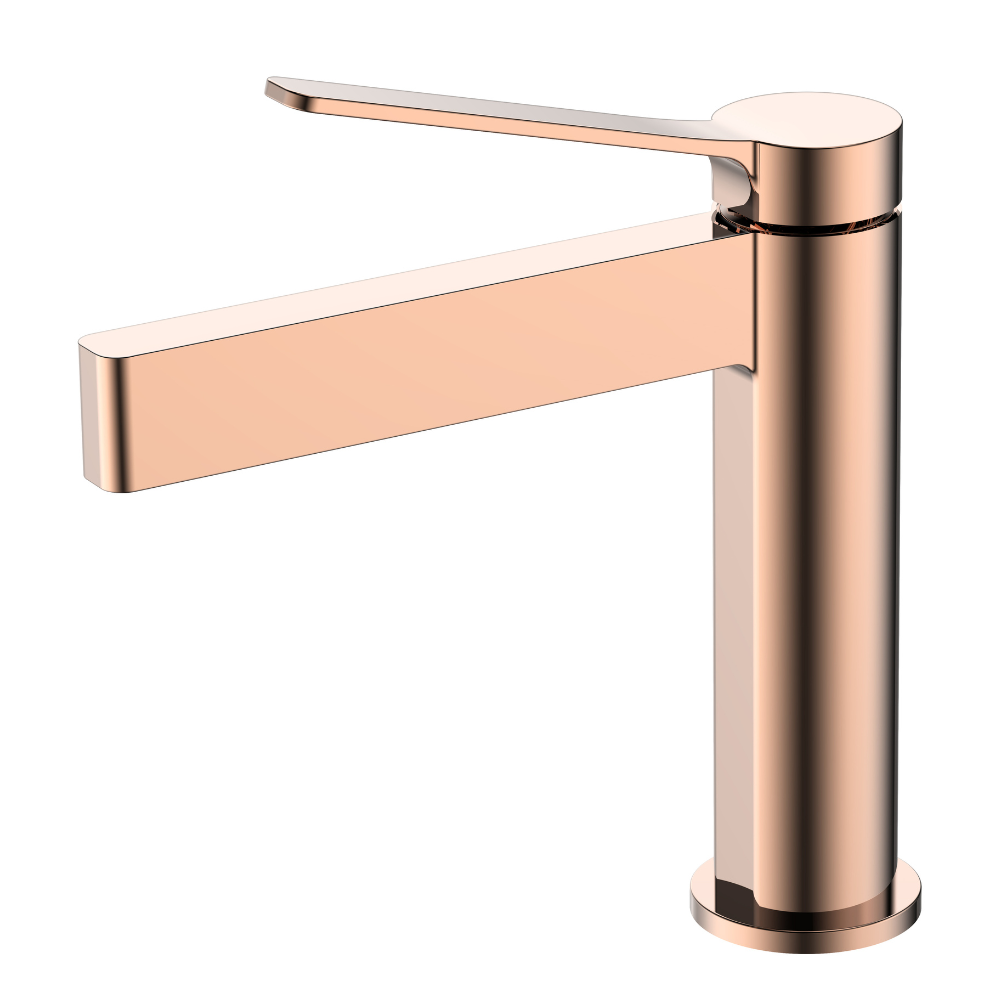 Novara Basin Mixer Brass