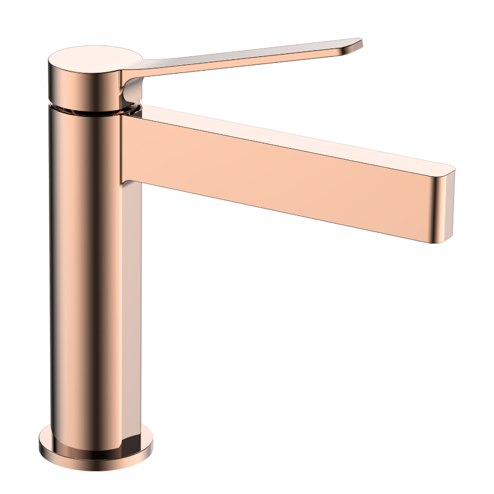 Novara Basin Mixer Brass