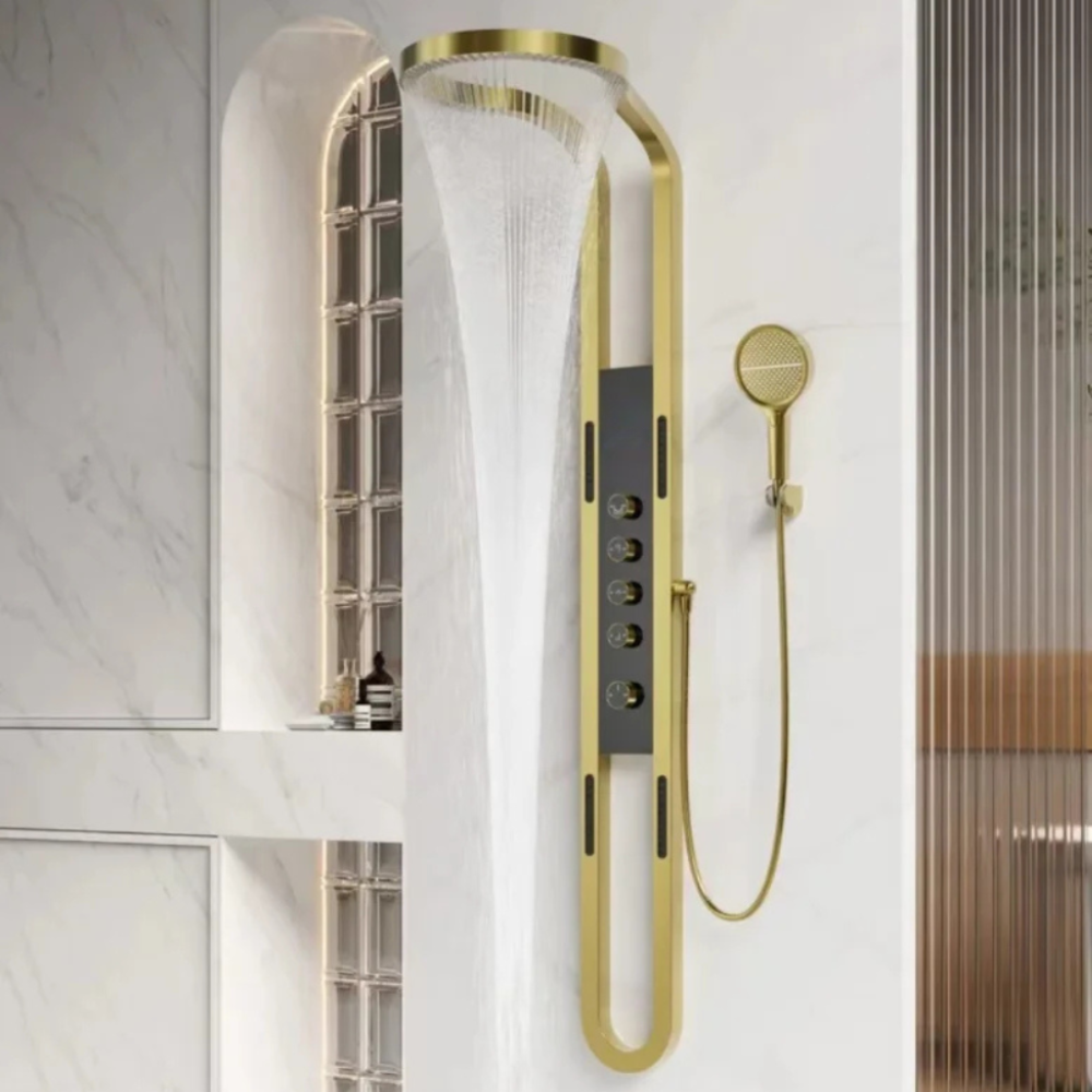 Victoria 4 Function Multifunction Circular Shower Column