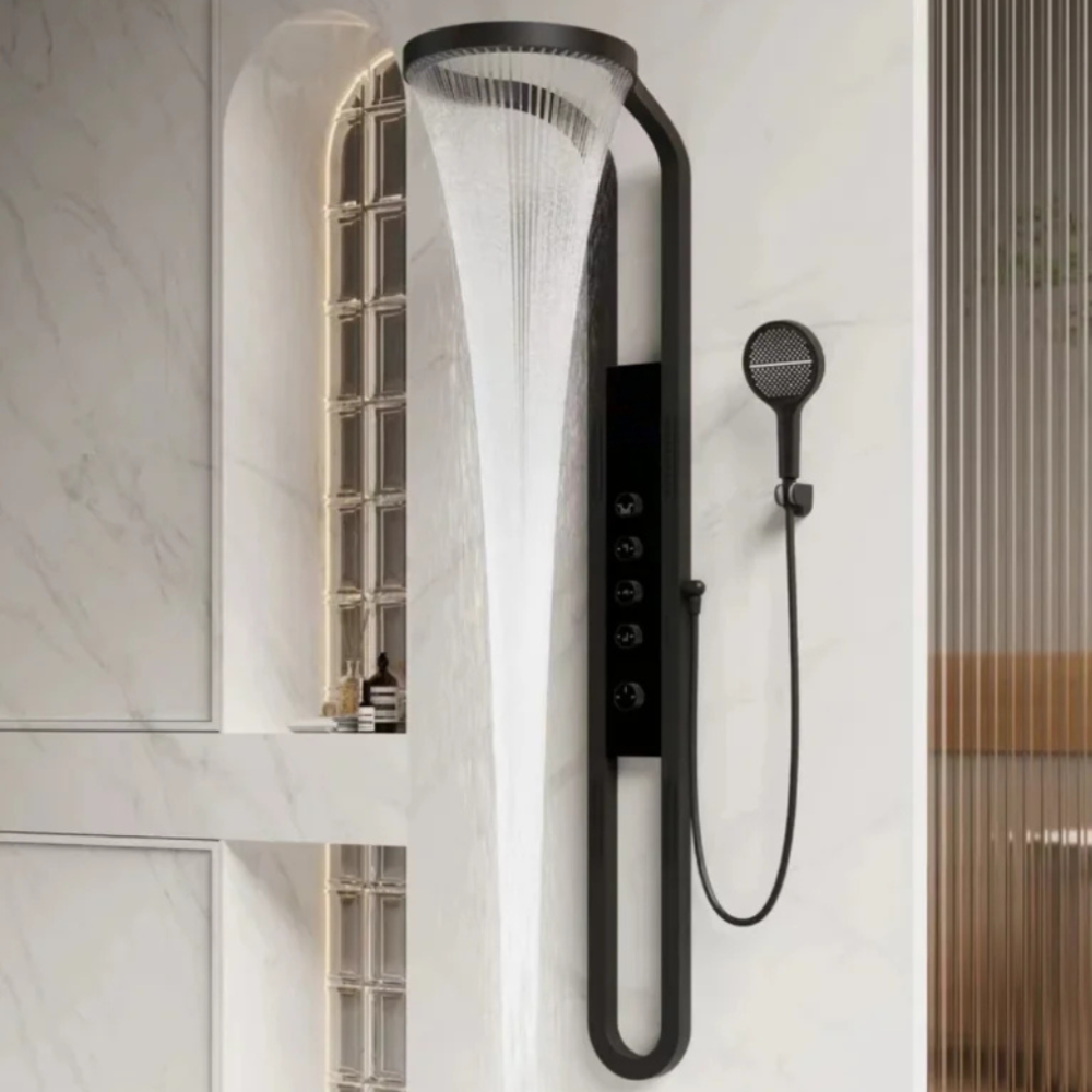 Victoria 4 Function Multifunction Circular Shower Column