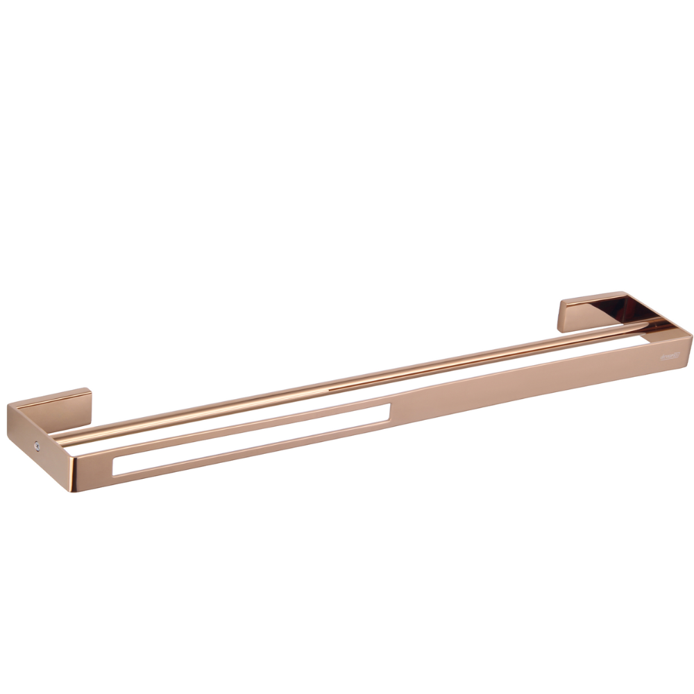 Devario Double Towel Rail Square -60cm