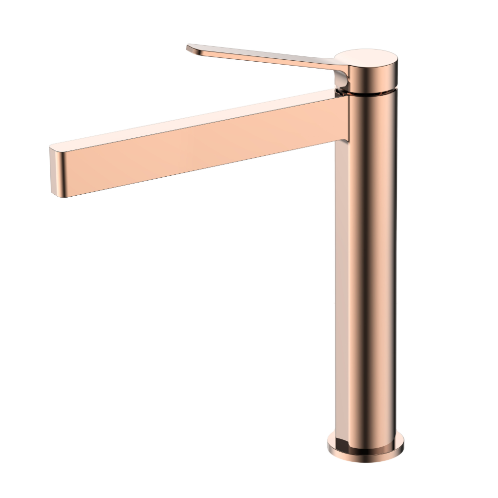 Novara Tall Basin Mixer Brass