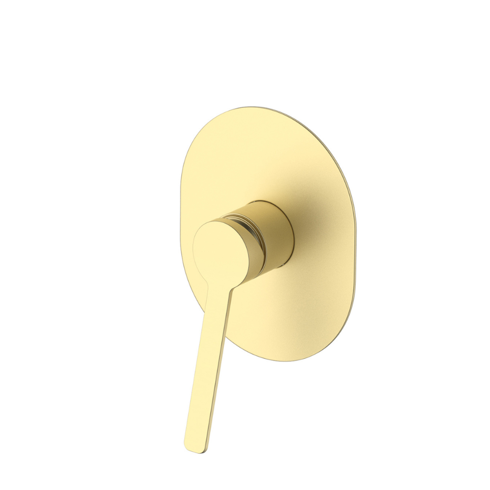 Novara Shower Mixer Brass