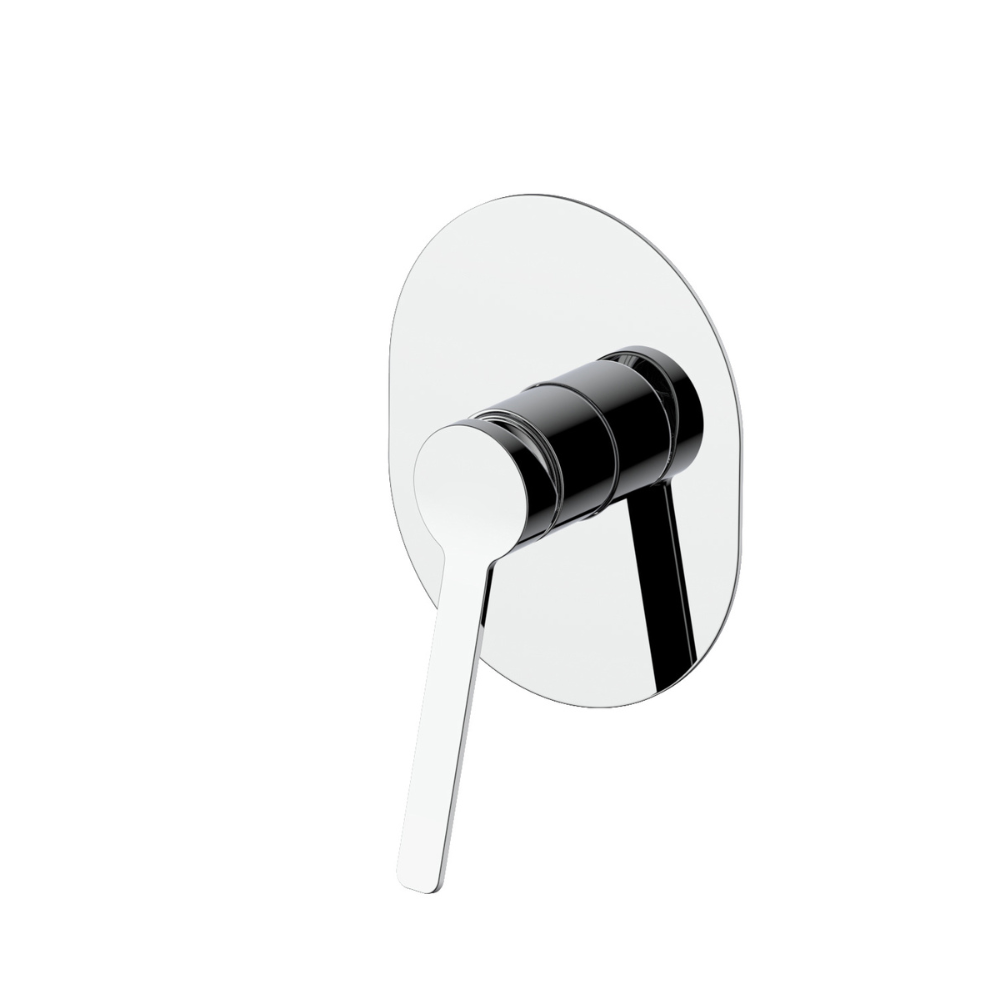 Novara Shower Mixer Brass