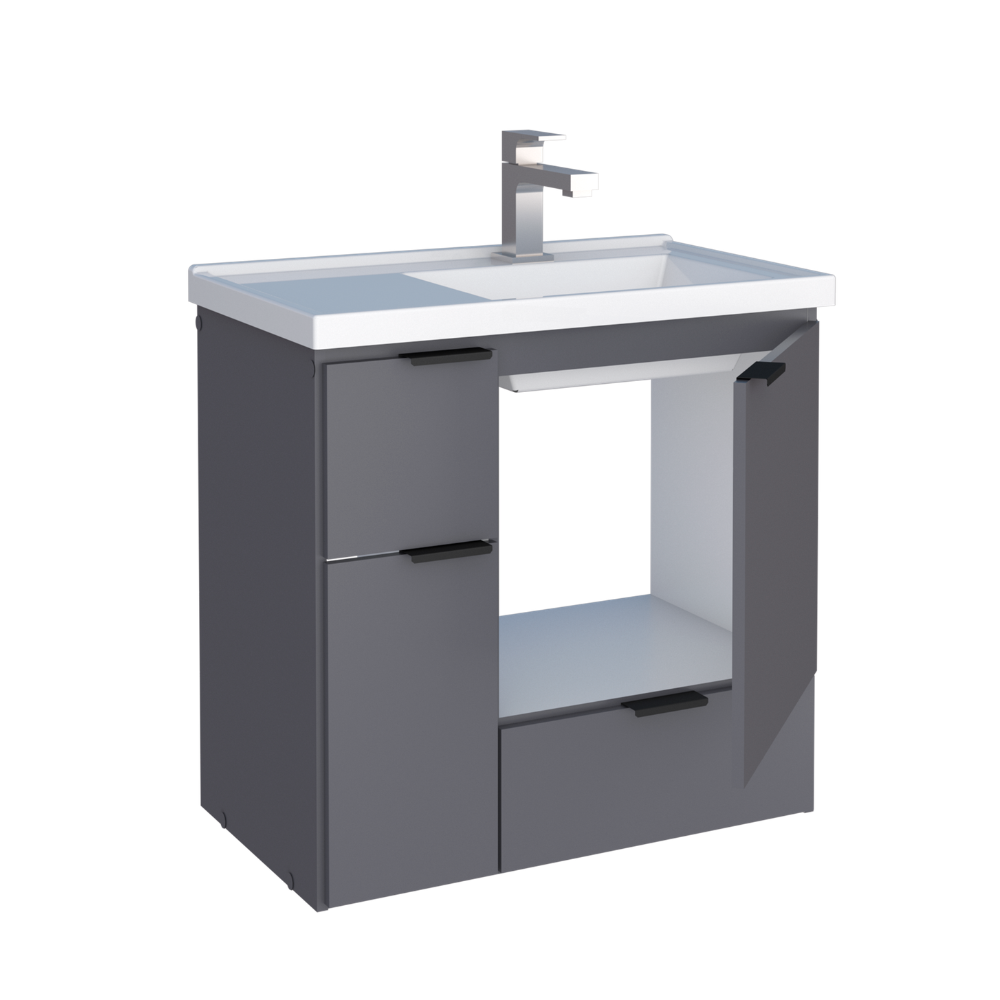Orquídea Wooden Bathroom Vanity 60cm