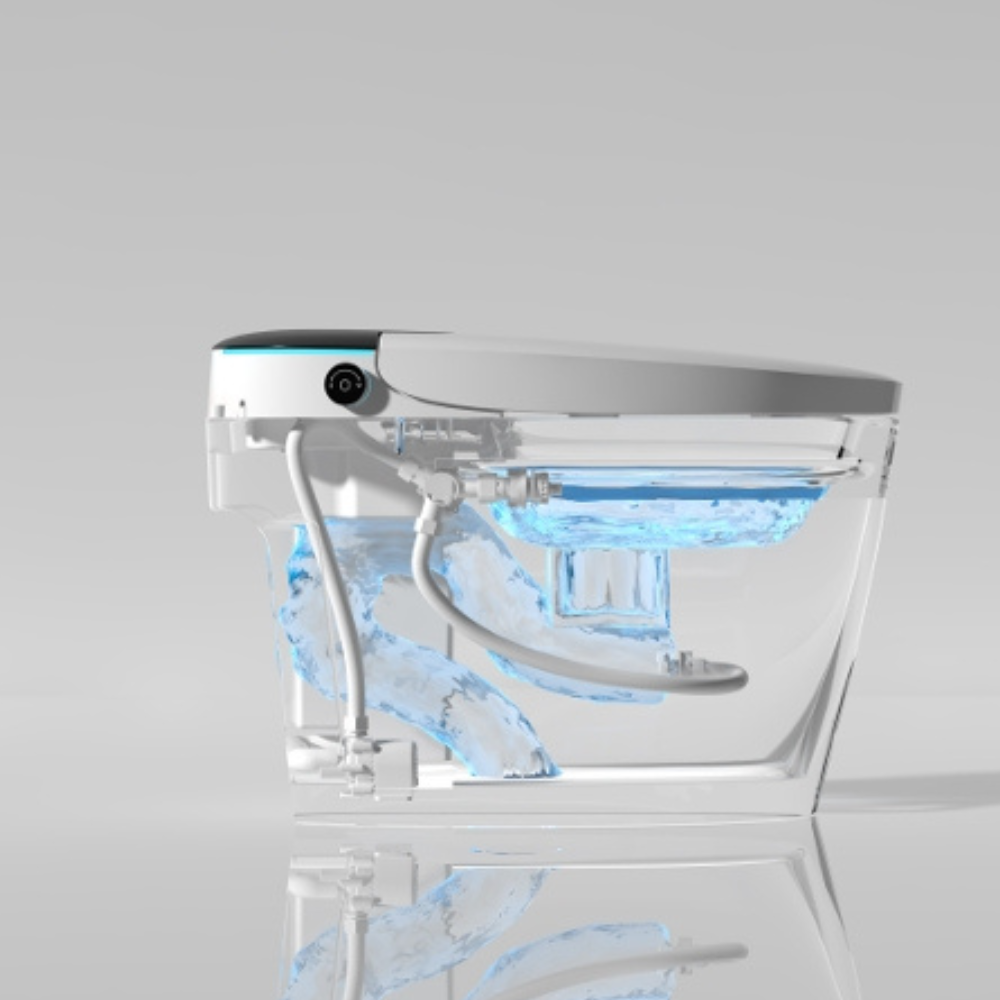 Memphis Ceramic Smart Toilet – Advanced Intelligent Comfort