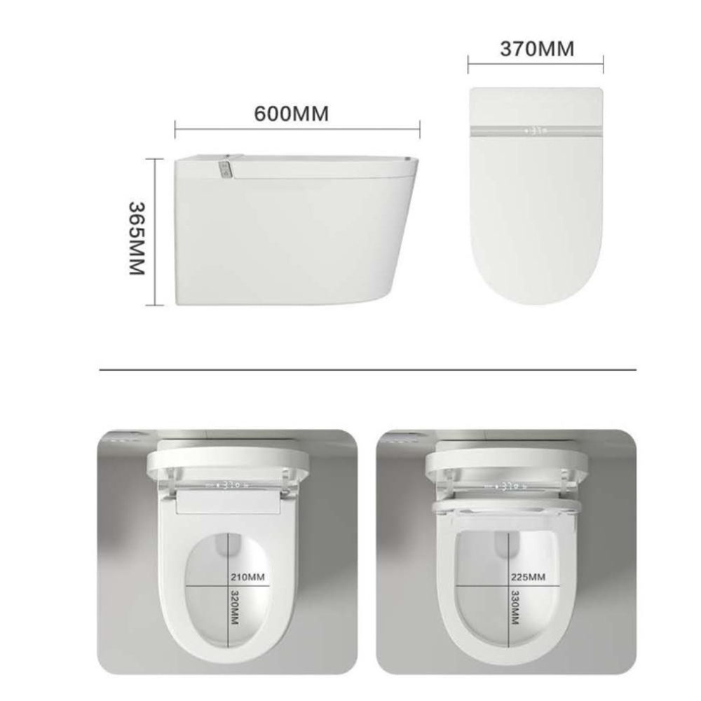 Kai Wall-Hung Smart Intelligent Toilet – Advanced Hygiene & Space-Saving