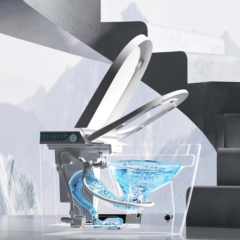 Harlem Ceramic Smart Toilet – Intelligent Comfort & Hygiene