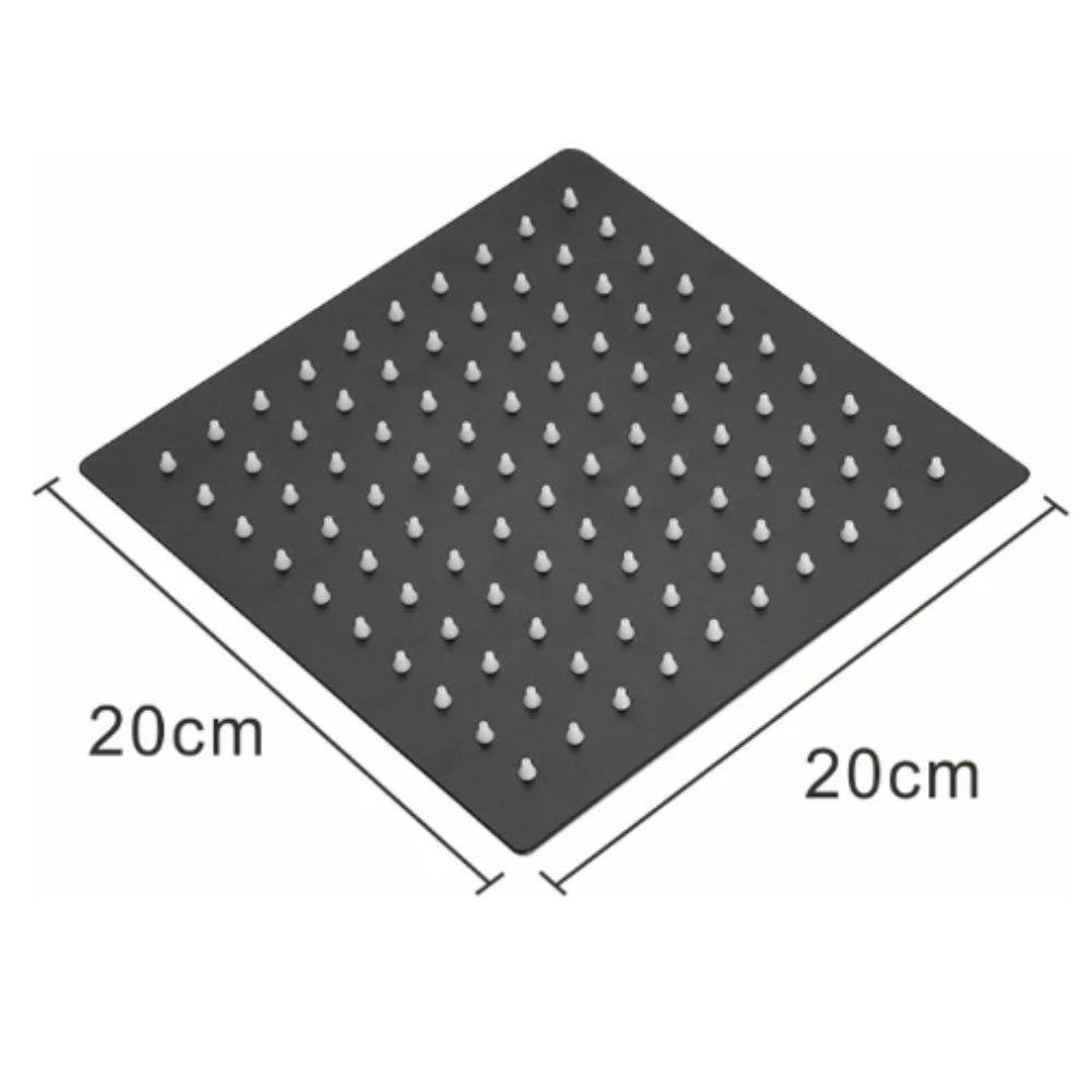 Devario Coby Shower Head Square -20CM