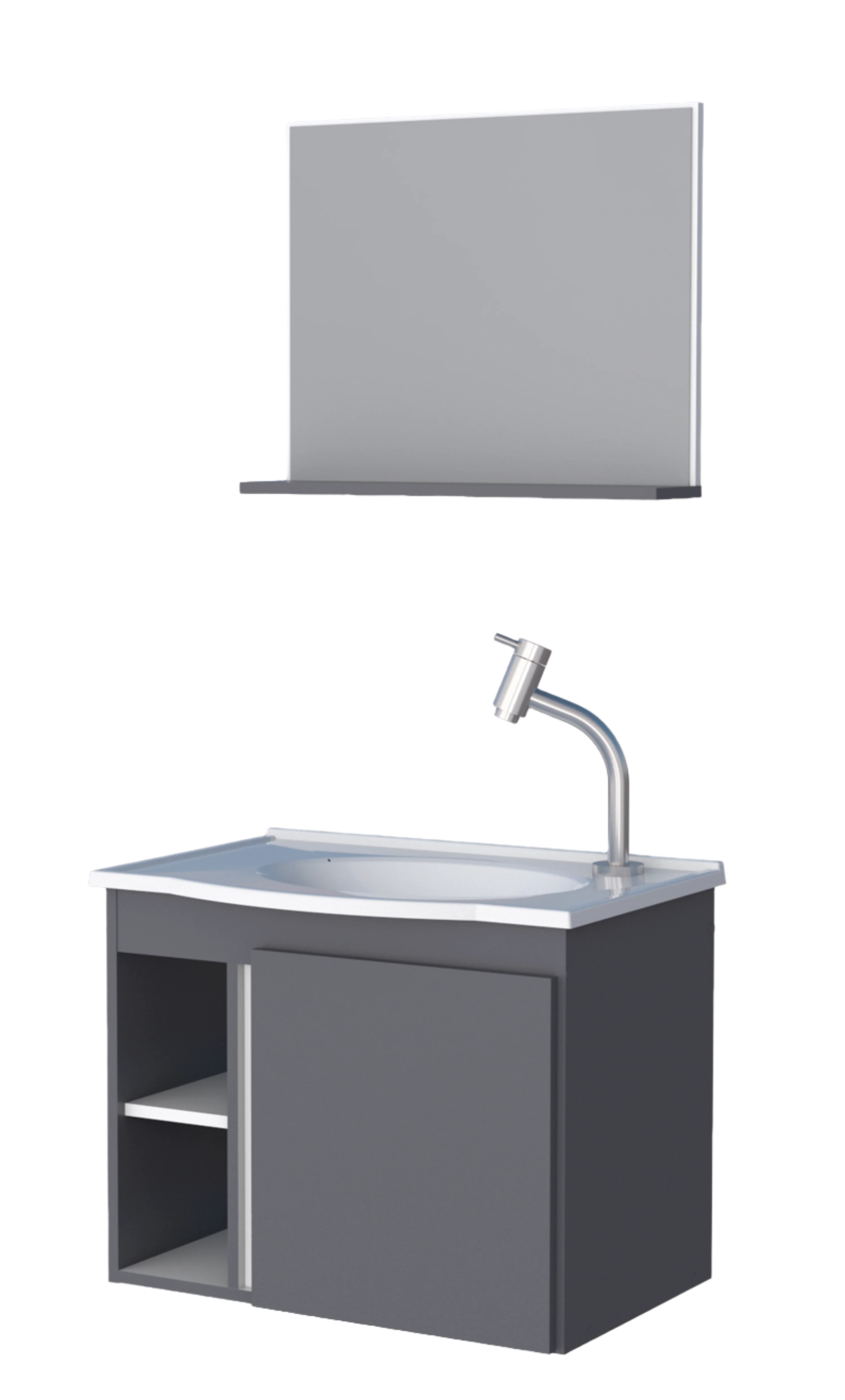 Safira Bathroom Wooden Kit