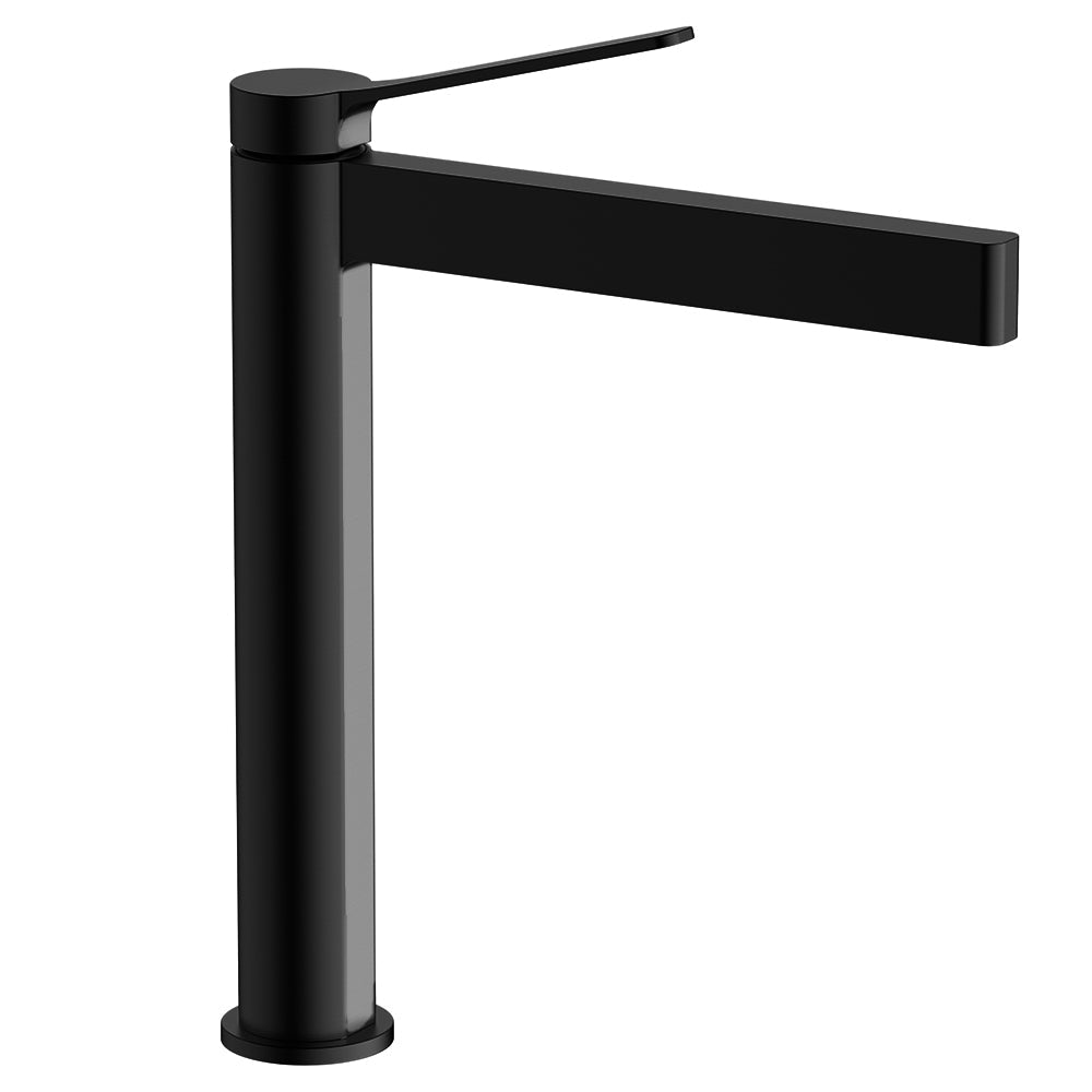 Novara Tall Basin Mixer Brass