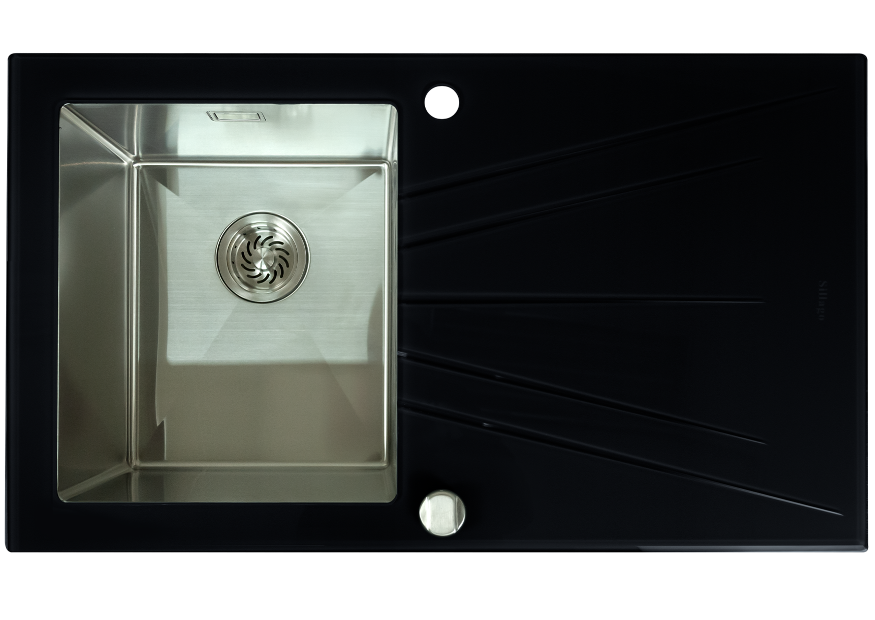 Alva Large Bowl Glass Kitchen Sink