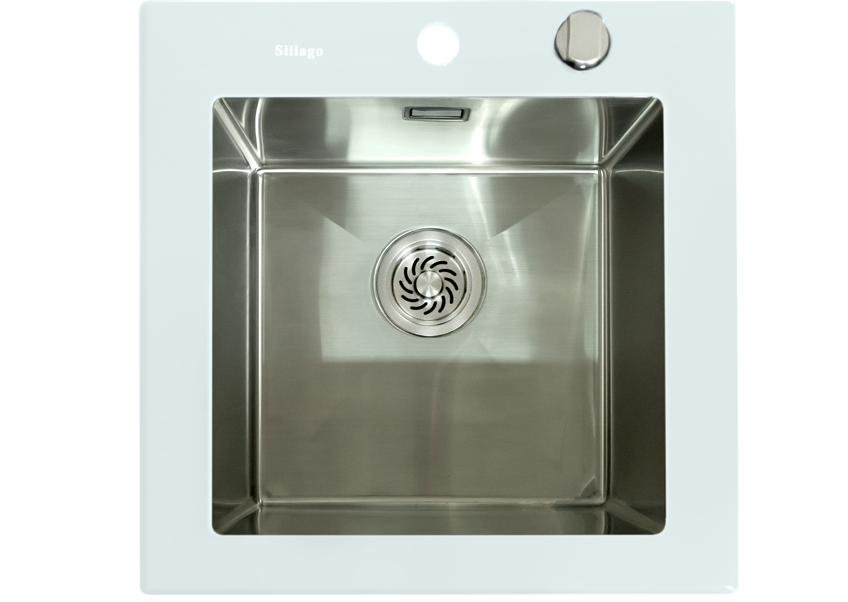 Quinn Large Bowl Glass Kitchen Sink