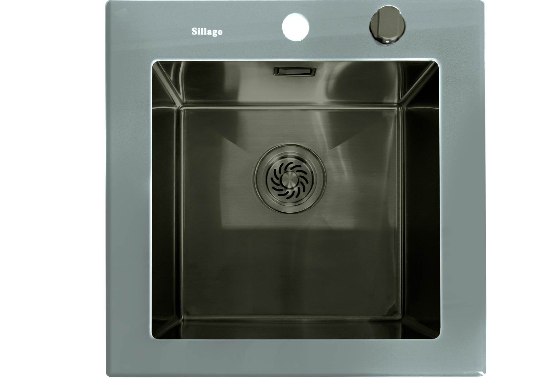 Quinn Large Bowl Glass Kitchen Sink