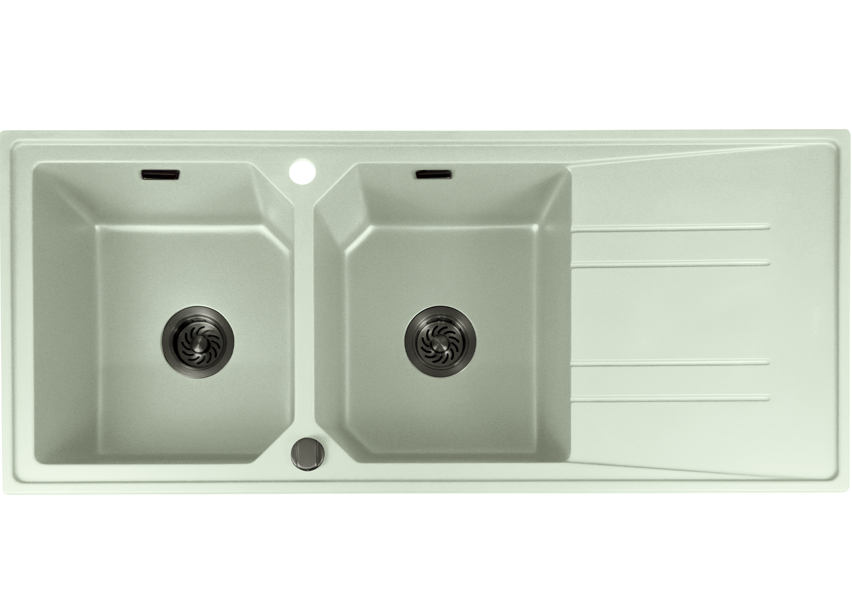 Mahina Double Bowl Quartz Kitchen Sink