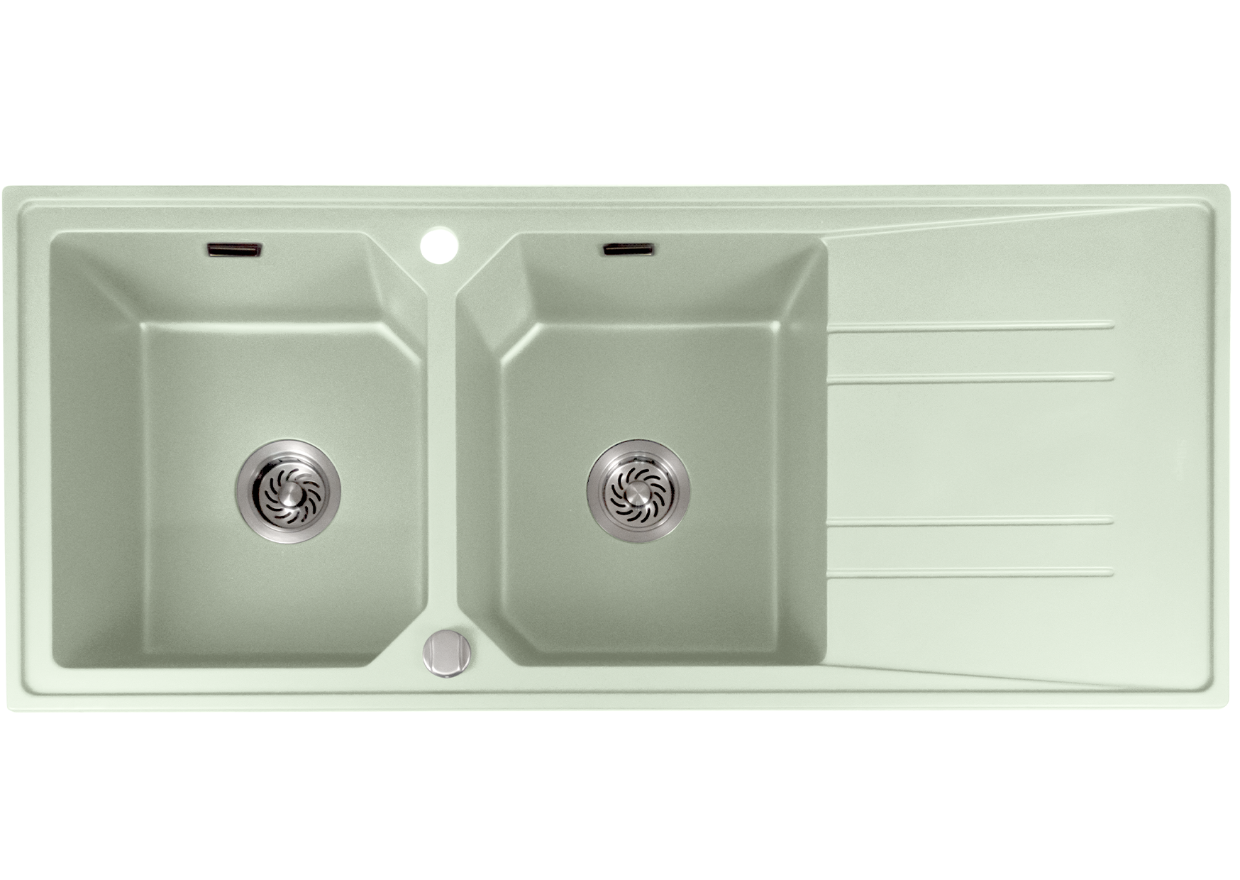 Mahina Double Bowl Quartz Kitchen Sink